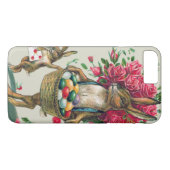 イースターバニー 父 子供 薔薇 かご たまご Case-Mate iPhoneケース (裏面(横))