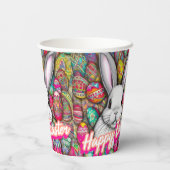 イースターバニー 紙コップ (裏面)