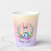 イースターバニー 紙コップ (裏面)