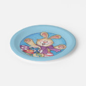 イースターバニー – 紙プレート ペーパープレート (アングル)