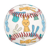 イースターバニー 野球ボール (裏面)