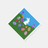 イースターバニー#3ナプキンス スタンダードカクテルナプキン (角)