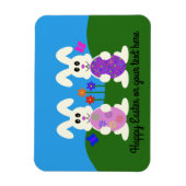 イースターバニー#5マグネット マグネット (縦)