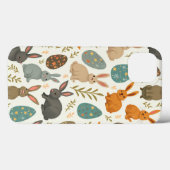 イースターバニー Case-Mate iPhoneケース (裏面 (横))