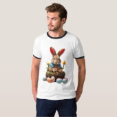 イースターバニー Tシャツ (正面フル)