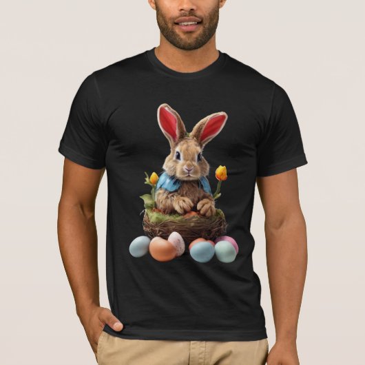 イースターバニー Tシャツ (正面)