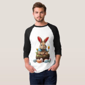 イースターバニー Tシャツ (正面フル)