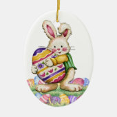 イースターバニ独占的ー セラミックオーナメント (正面)