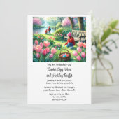 イースターバフェットと卵の宝探しホリデー 招待状 (スタンド正面)