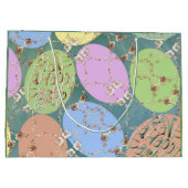 イースターバラエッグオンブルーグリーン ラージペーパーバッグ (裏面)