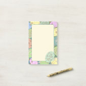 イースターバラ卵の文房具 ポストイット (デスク上)