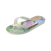 イースターバラ卵ペアのビーチサンダル キッズビーチサンダル (アングル)
