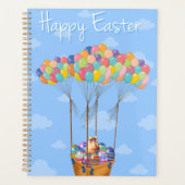 イースターバルーンバスケット(卵カラフル付) プランナー手帳 (正面)