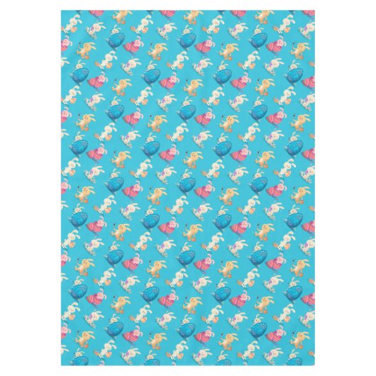 イースターバ絵画ニーズのパターン(の模様が)ある卵 テーブルクロス (正面)