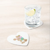 イースターバ運ニーの卵デザイン ペーパーコースター (インサイチュ)