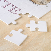 イースターパグかわいい犬 ジグソーパズル (側面)