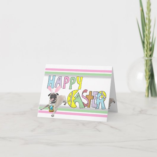 イースターパグ シーズンカード (正面)
