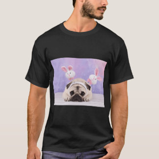 イースターパグ Tシャツ