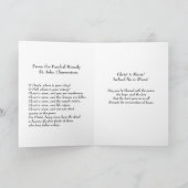 イースターパスシャル祈りの言葉キリストは復活 シーズンカード (内部)