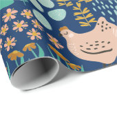 イースターパステルの色のシンボルのシームレスなパターン ラッピングペーパー (ロールコーナー)