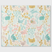 イースターパステルの色のシンボルのシームレスなパターン ラッピングペーパー (フラット)