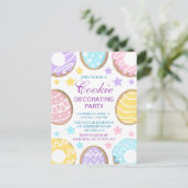 イースターパステルクッキー飾ズパーティー ポストカード (スタンド正面)