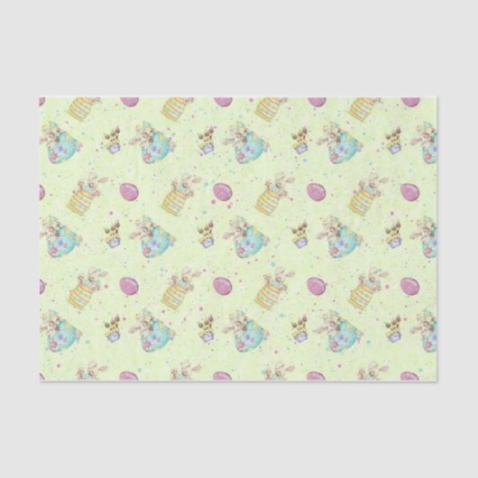 イースターパステルデザインシリーズ2 薄葉紙 (正面)