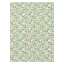 イースターパステルベビーボンネット テーブルクロス