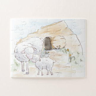 イースターパズル空の墓 ジグソーパズル