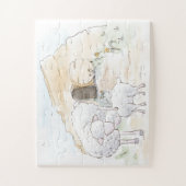 イースターパズル空の墓 ジグソーパズル (縦)