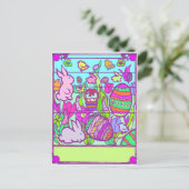 イースターパズル – はがき シーズンポストカード (スタンド正面)