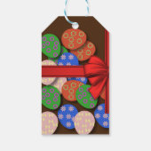 イースターパターン（の模様が）ある卵 ギフトタグ (裏面)