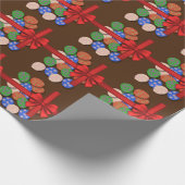 イースターパターン(の模様が)ある卵 ラッピングペーパー (角)
