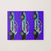 イースターパトロールパトカーパズル ジグソーパズル (横)