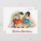 イースターパレードかわいこちゃん シーズンポストカード (正面/裏面)