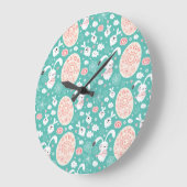 イースターパレードの壁掛け時計 ラージ壁時計 (傾斜)