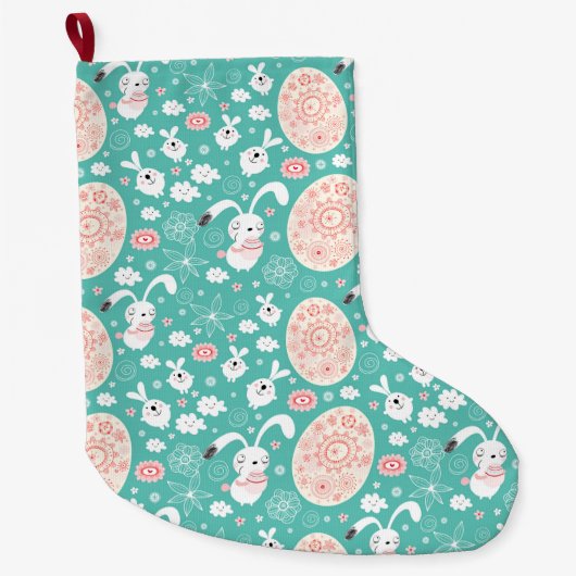 イースターパレードストッキング ラージクリスマスストッキング (正面)