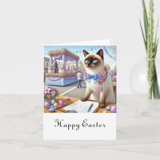 イースターパレード猫好き シーズンカード (正面)