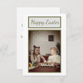 イースターパーソナライズされたグリーティングカード – 希望を追加