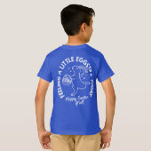 イースターパーソナライズされたバおもしろいニーの名前のシャツ Tシャツ (裏面フル)