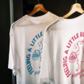 イースターパーソナライズされたバおもしろいニーの名前のシャツ Tシャツ