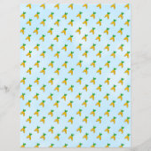 イースターパーソナライズされたバニーからの手紙 (裏面)