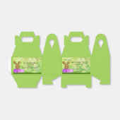 イースターパーソナライズされたバニーからキッズビーフボックス フェイバーボックス (折り畳みなし)