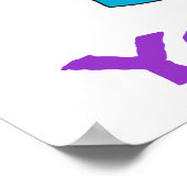 イースターパーソナライズされたバニーのポスター ポスター (角)