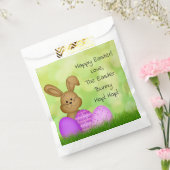 イースターパーソナライズされたバニーの好意バッグから フェイバーバッグ (封をした状態)