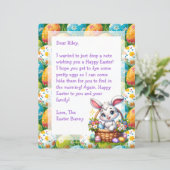 イースターパーソナライズされたバニー文字子供へ (スタンド正面)