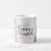 イースターパーソナライズされたフォトマグギフト – カスタム写真 コーヒーマグカップ (中央)