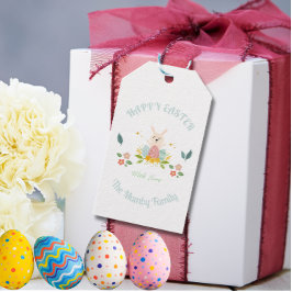 イースターパーソナライズされたホリデーギフトラベル ギフトタグ