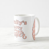イースターパーソナライズされたマグ | カスタムハッピーイースター コーヒーマグカップ (正面右)