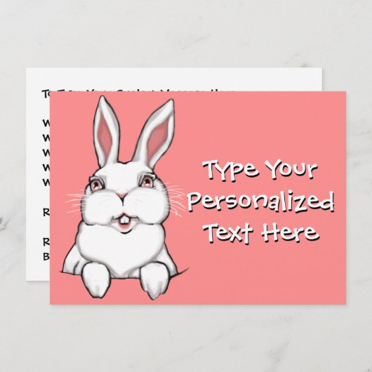 イースターパーティの招待状イースターカパーソナライズされたード 招待状 (正面/裏面)